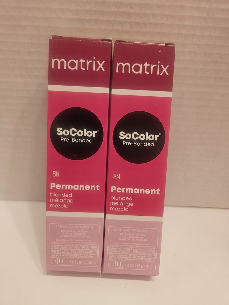 Matrix Socolor 8N - 2pk - Both 3oz Tubes