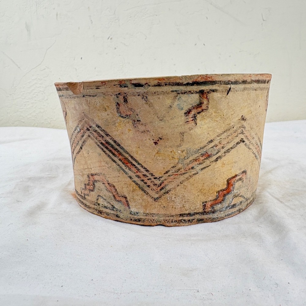 Ancient Indus Valley Polychrome Painted Pottery