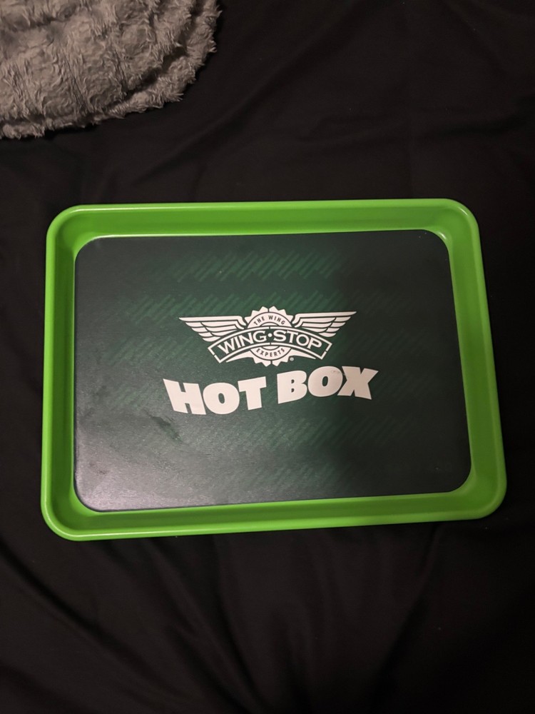 Wingstop Hot Box Meal Rolling Tray