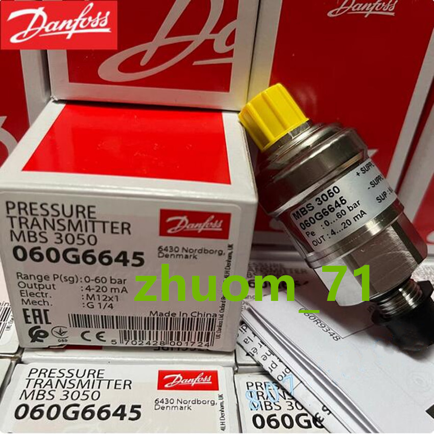 1PC Danfoss pressure sensor MBS3050 060G6645