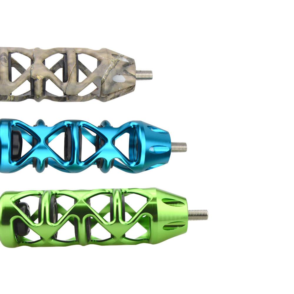 5" Compound Bow Stabilizer Harmonic Archery Shock Absorber Vibration Dampener