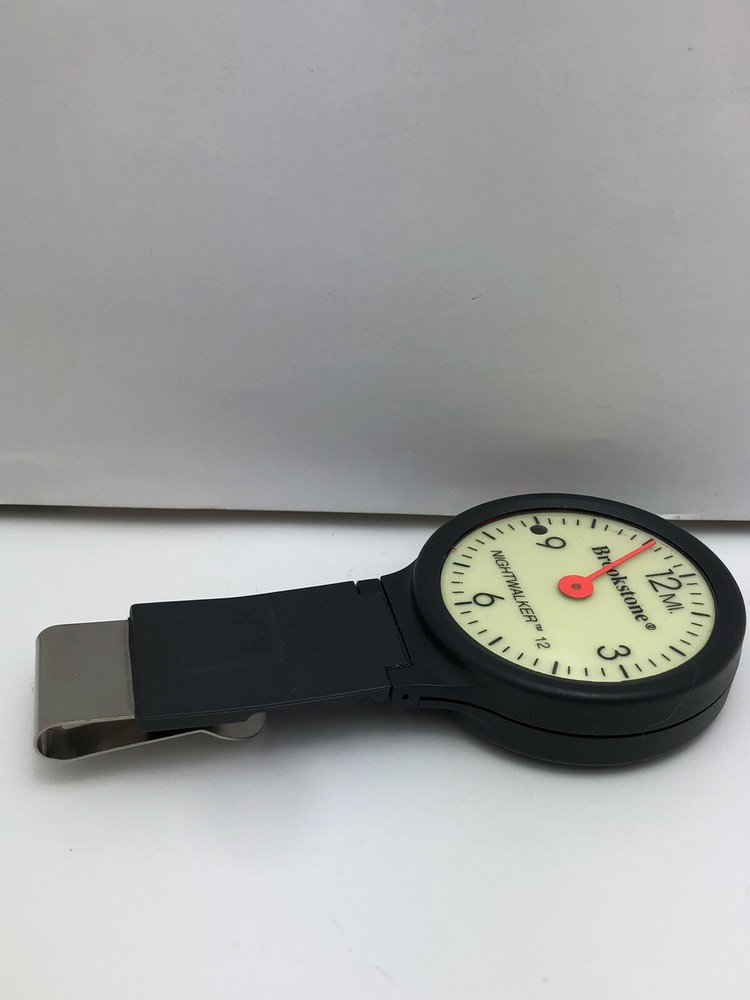 BROOKSTONE- NIGHTWALKER 12 Pedometer Step Counter