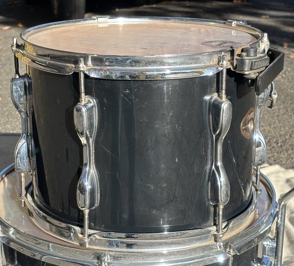 TAMA Rockstar 12” Rack Tom Drum Black with Mount