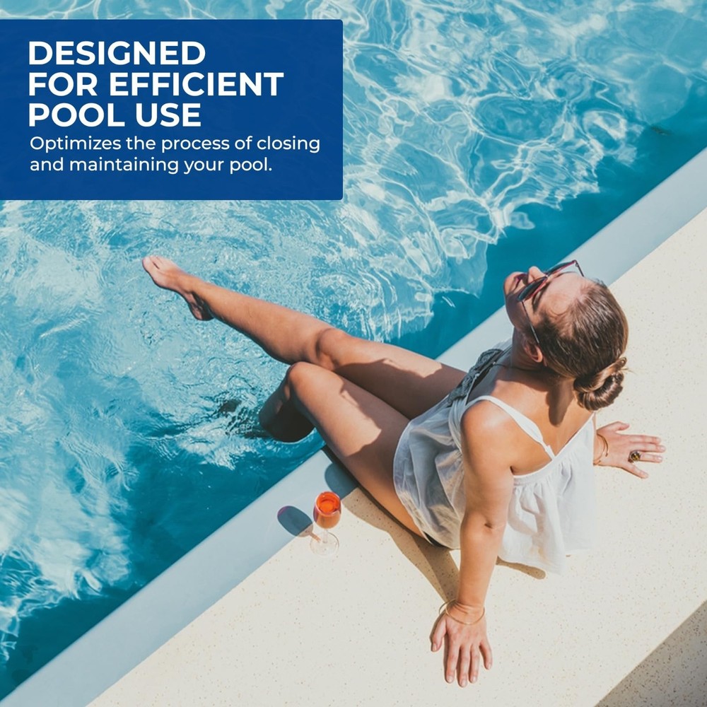 Pool Closing Solution with Natural Enzymes – 32oz Premium 32 oz, Clear