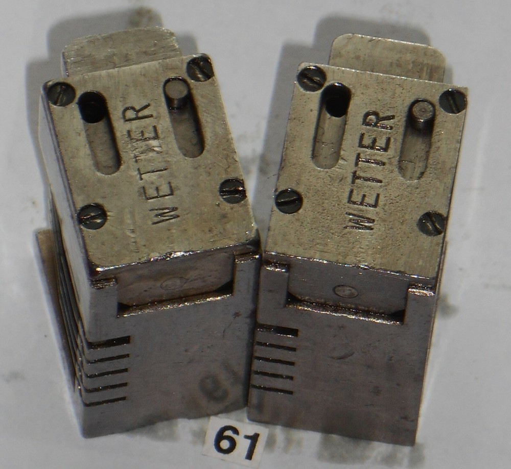 ATLANTIC | Reverse letterpress numbering machine lot | 61