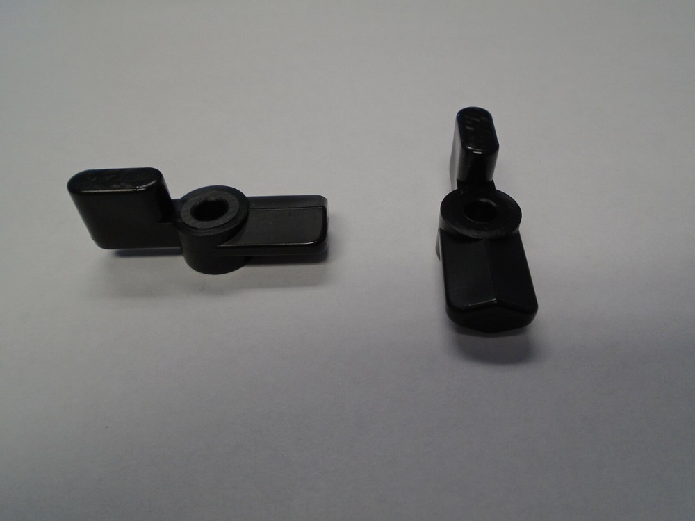 NEW PAIR BOAT MARINE SINGLE WING WALK THRU WINDSHIELD NYLON TURN LATCH