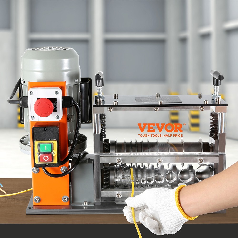 Electric Wire Stripping Machine Copper Cable Stripper 0.06''-1.57'' Visual