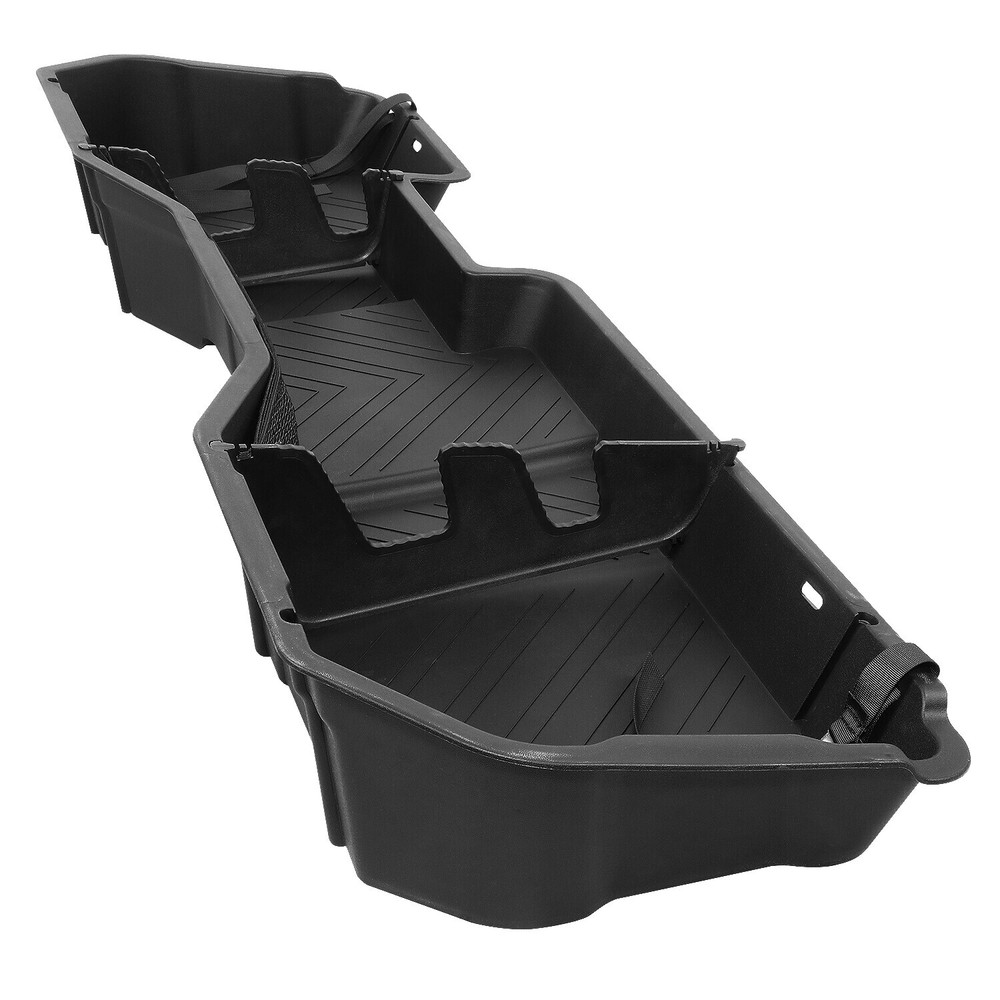 FOR 2007-2019 SIERRA SILVERADO CREW CAB UNDERSEAT STORAGE BOX TOOL ORGANIZER BIN