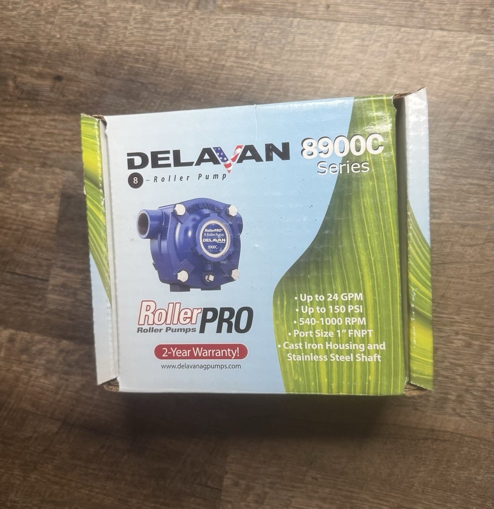 Delavan 8900C Series 8 Roller Pump