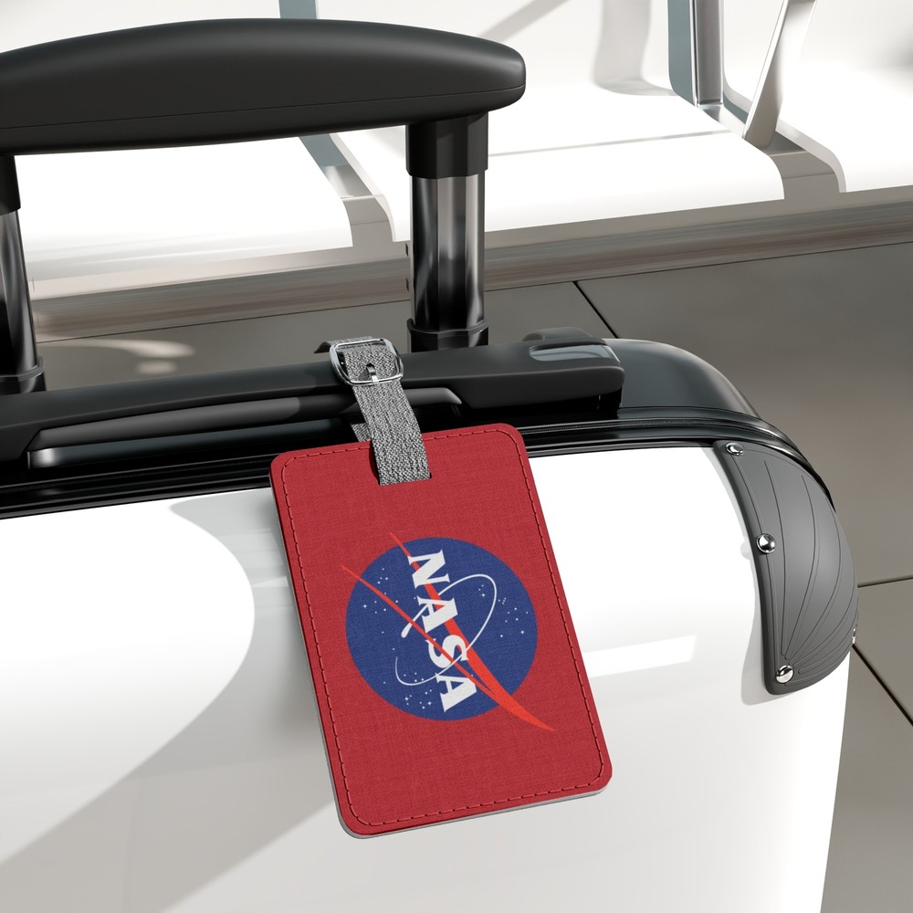 NASA - National Aeronautics Space Administration Luggage Tag, Rectangle