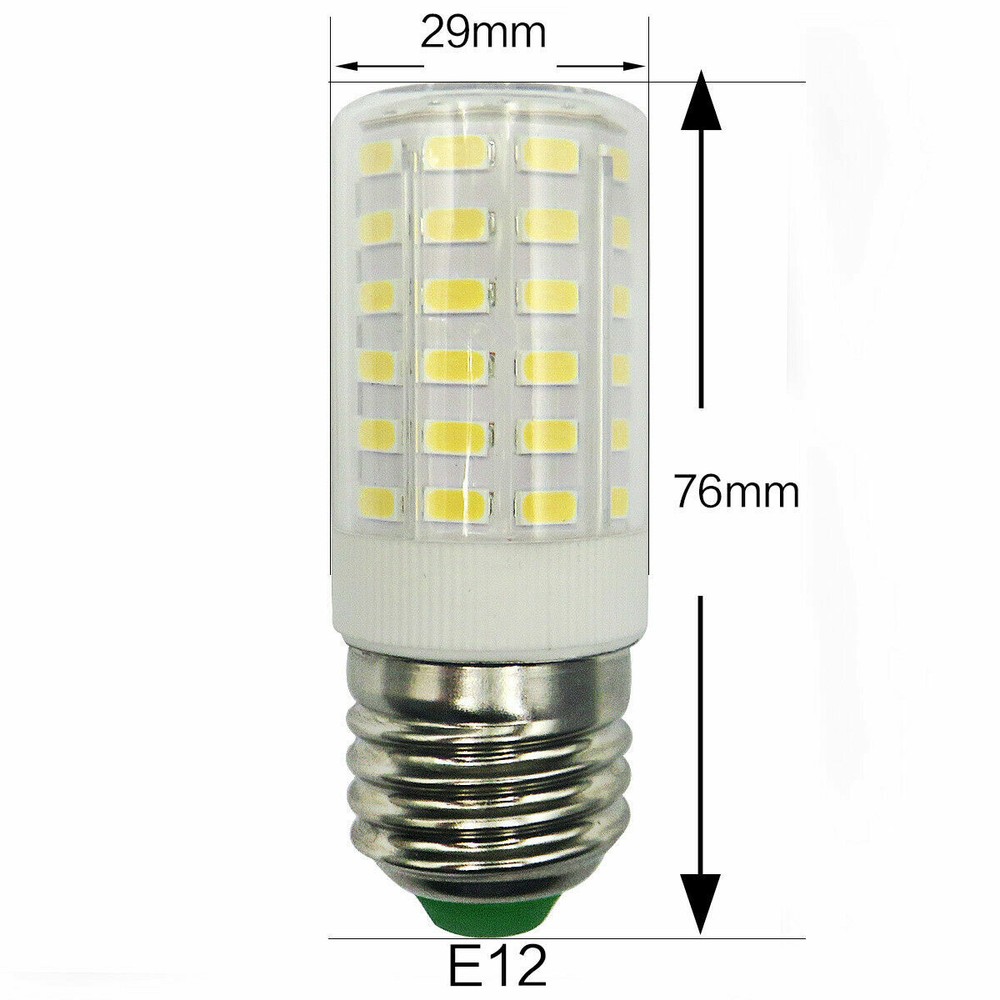 2pcs E27/E26 LED Light Globe Bulb 66-5730 Corn Lamp Fit RV/Boat/Solar AC/DC 12V