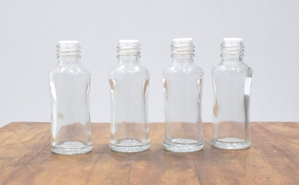Clear Glass Craft Bottle