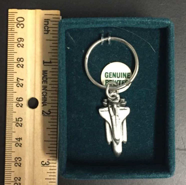 NASA Space Shuttle Discovery Keychain (In Box, Never Used)
