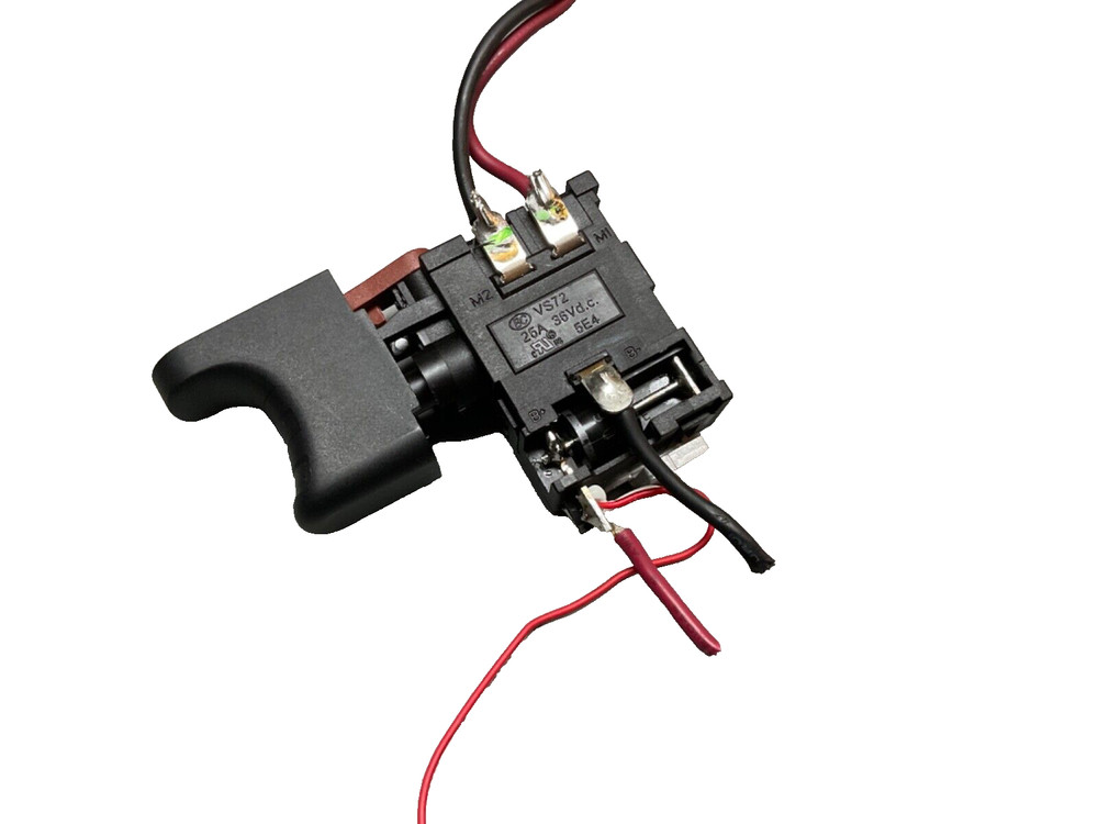 Ryobi PCL206 One 18v drill driver trigger switch brushes light assembly