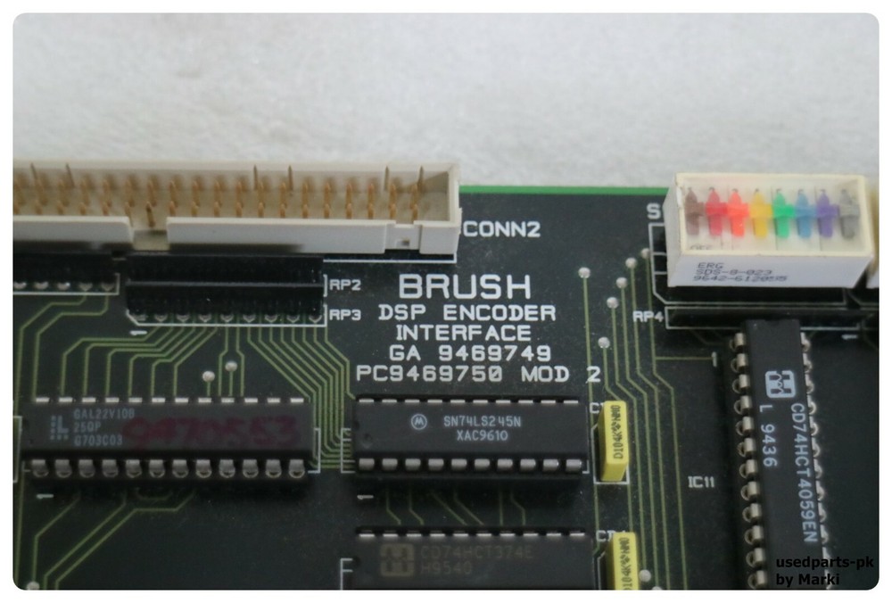 BRUSH DSP ENCODER INTERFACE GA 9469749 PC9469750 BOARD LEF 36 97