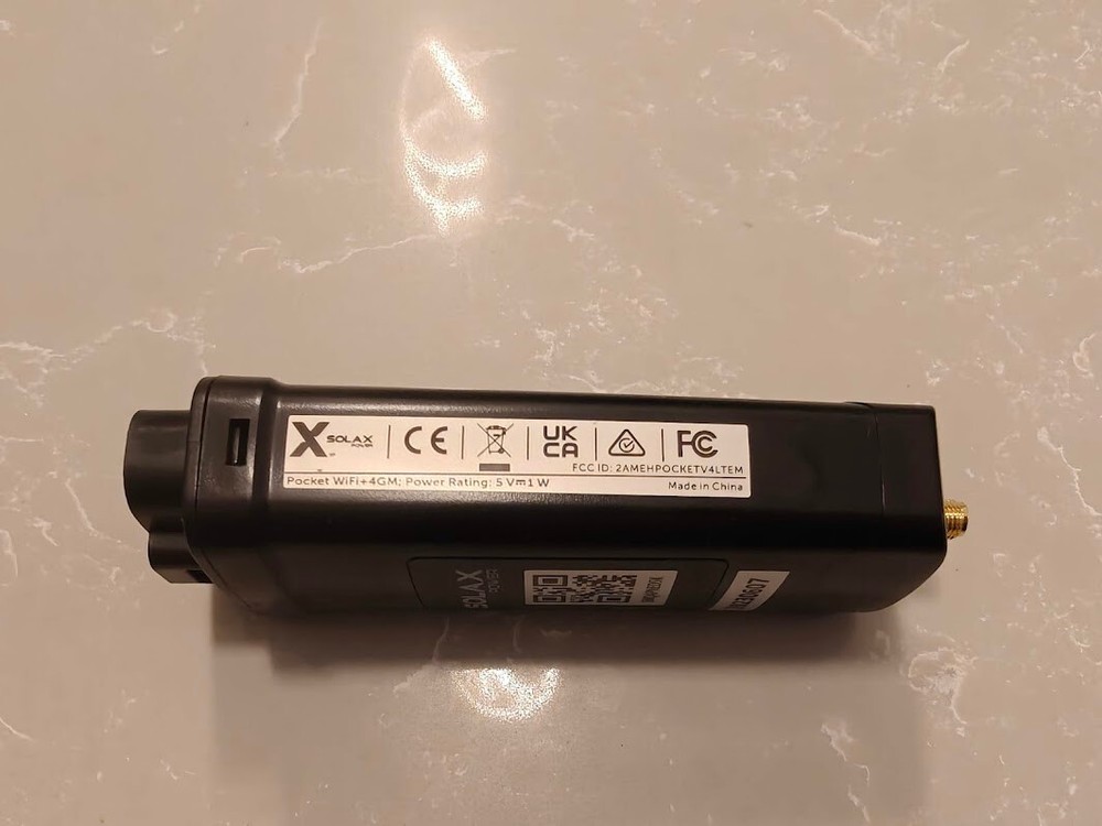 Solax Pocket WiFi+4GM Interface module, Data logger. Tested.