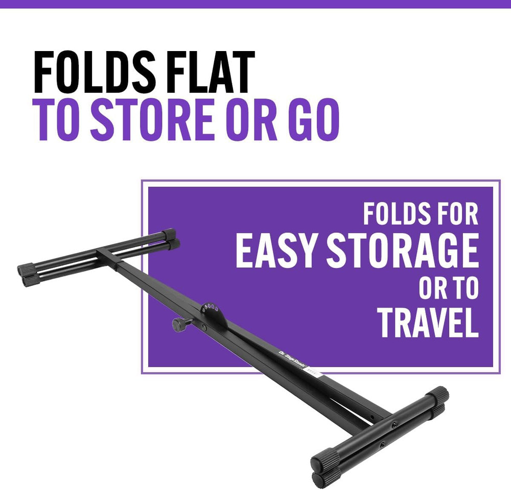 On-Stage KS7190 Classic Single-X Keyboard Stand