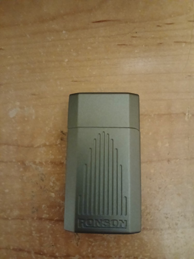 Ronson Jetlite (Dusk Embossed) modified trigger and flame height