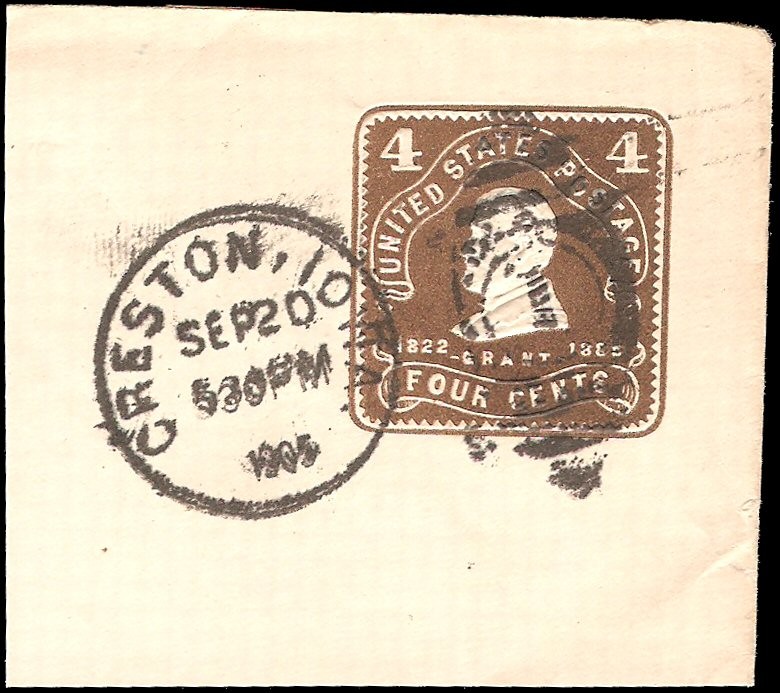 US #U390 Used VF Full corner