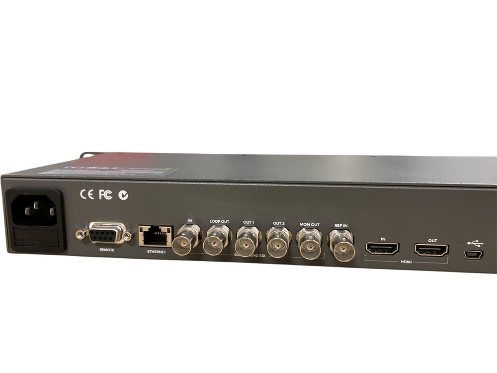 Blackmagic Design HyperDeck Studio 2 Broadcast Deck (TESTED FOR POWER)