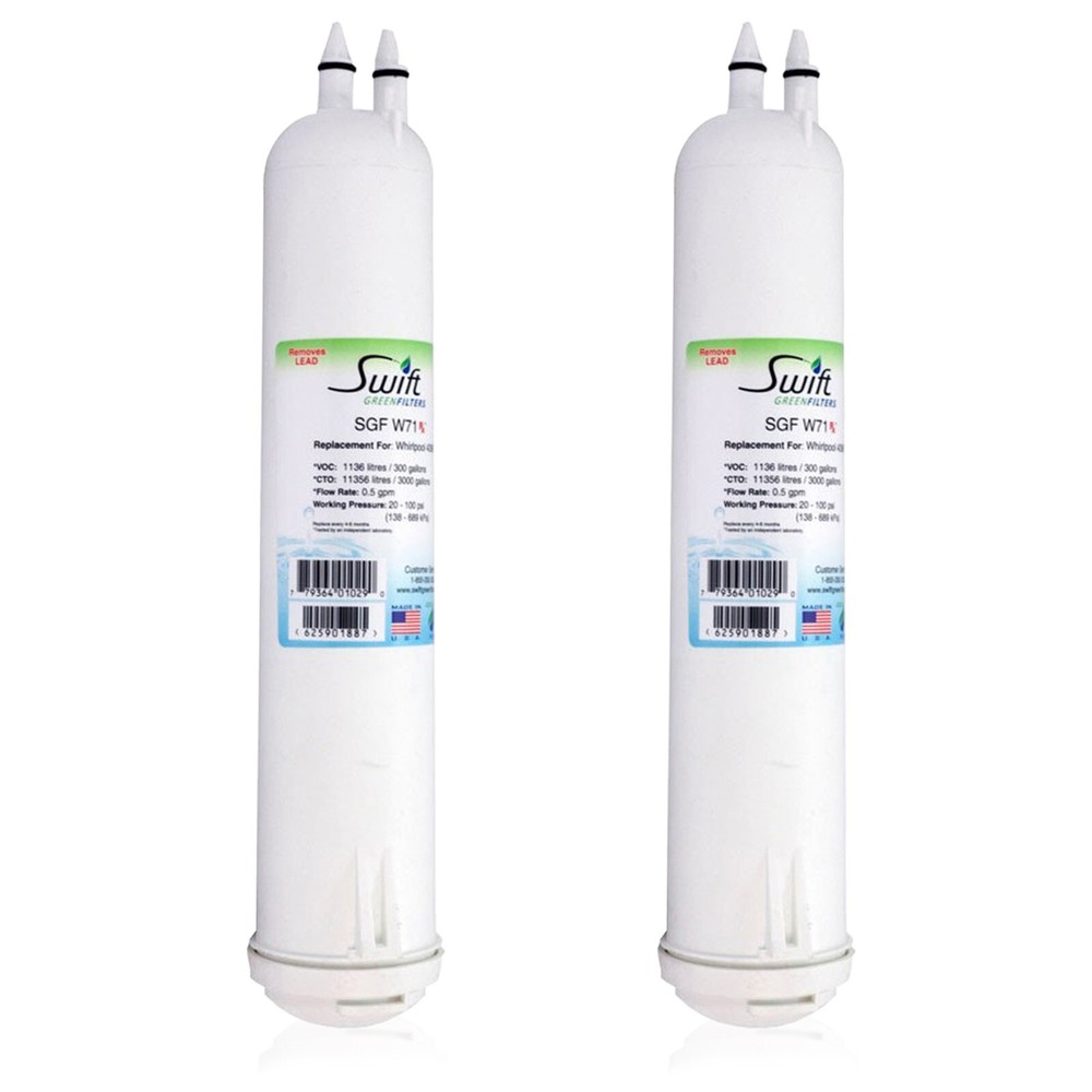 SGF-W71 Rx Replacement EFF-6016A, EFF-6008A  Refrigerator Filter(2 Pack)