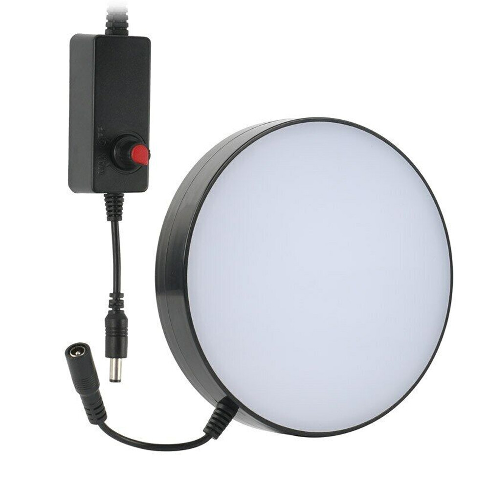 Adjustable Brightness LED Ring Bottom Light Source f Stereo Microscope100V-240V