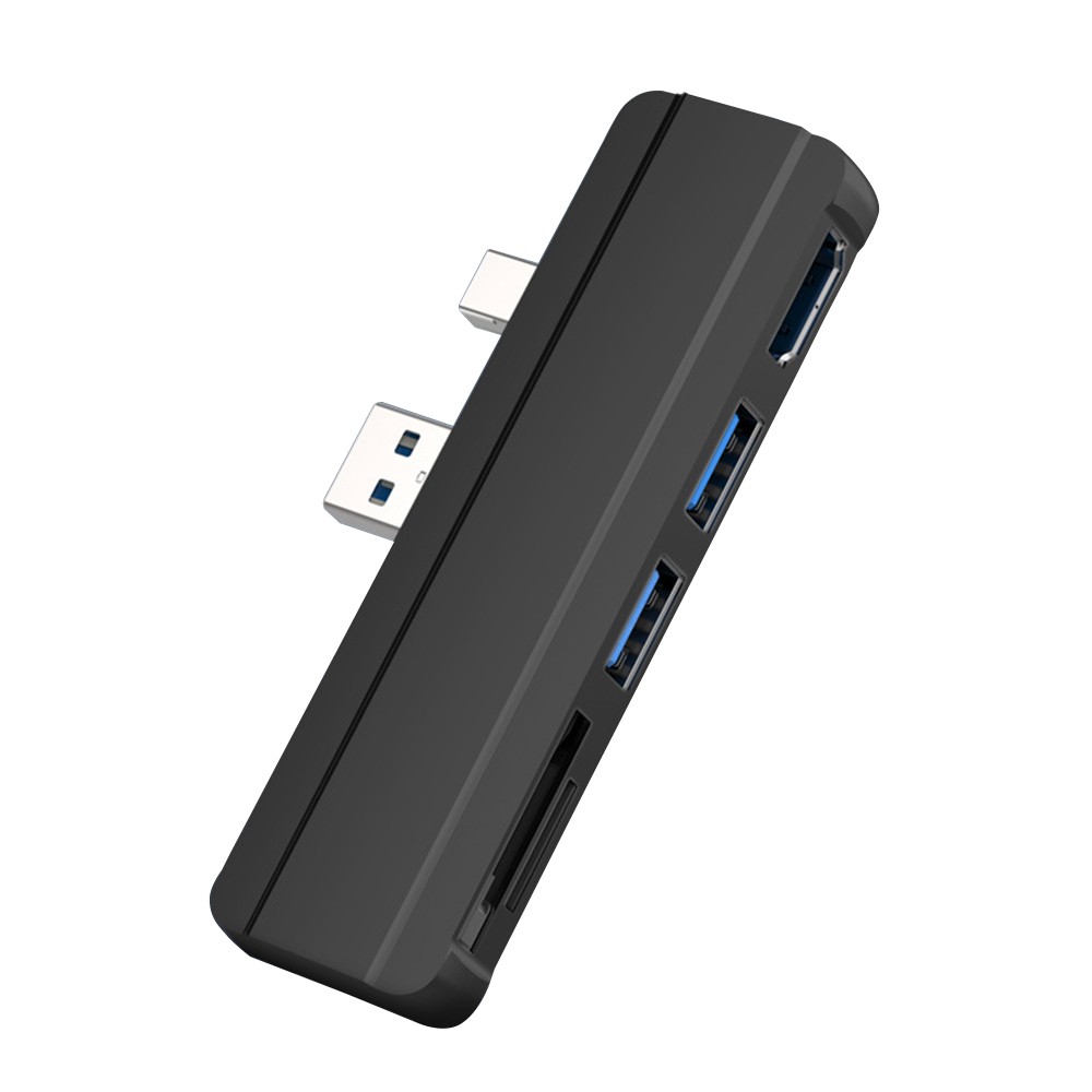 SD/SDHC/SDXC/Micro SD USB HUB Docking Station Adapter For Surface Pro 4/5/6 E