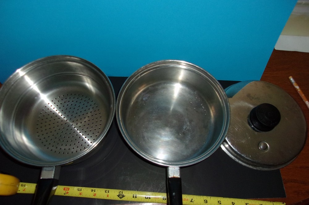 8" SaladMaster Double Boiler with Lid T304S