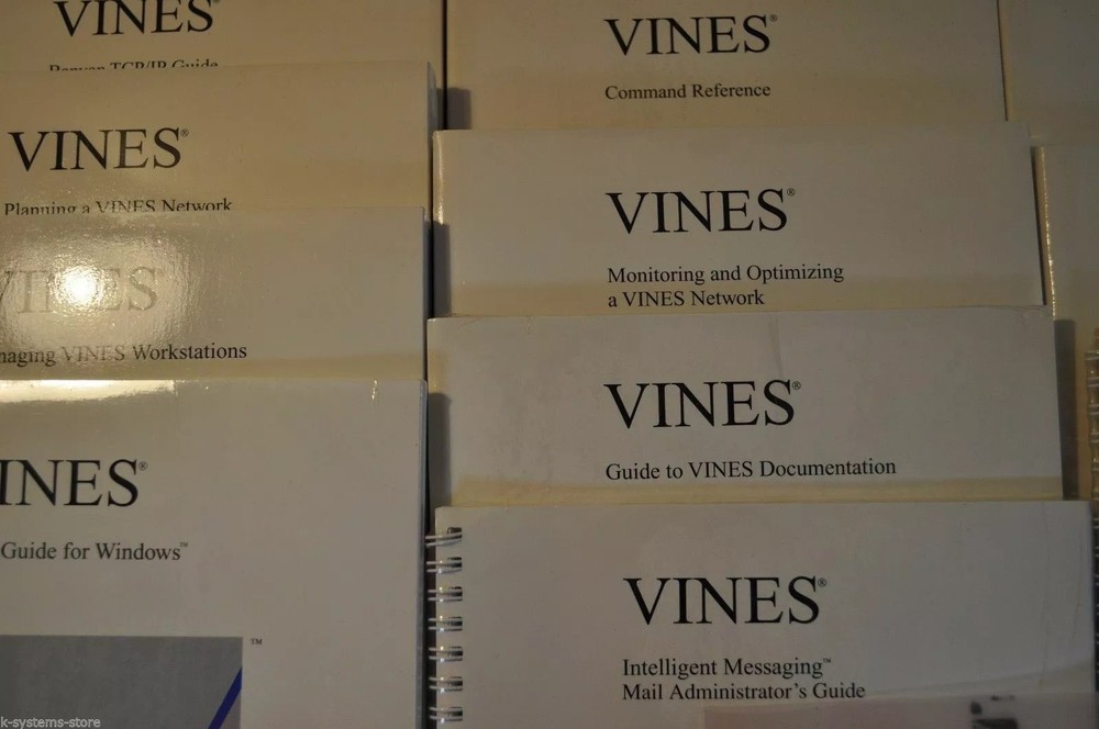 Banyan Vines, Computer Network Operating System Vers. 5.5, COMPLETE SET, NEW !