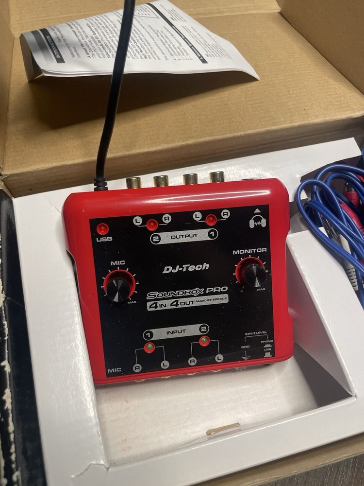 DJ-Tech M-10 USB Soundbox Pro