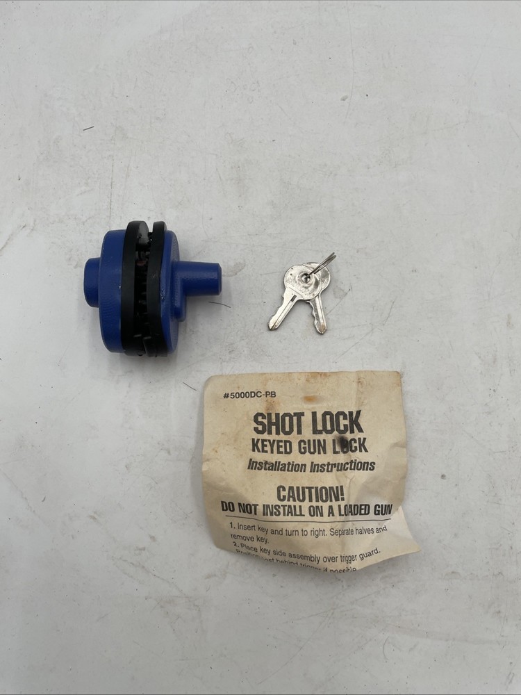 Shot Lock Keyed Gun Lock Keyed Trigger Lock