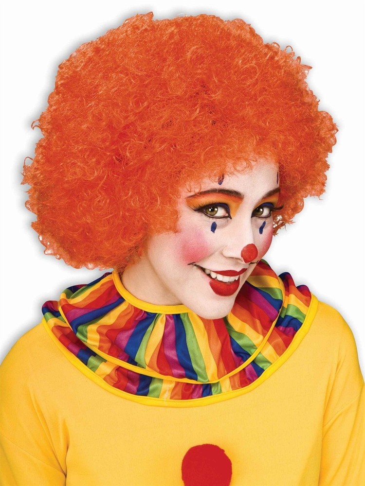 Rubie's - Orange Afro Wig