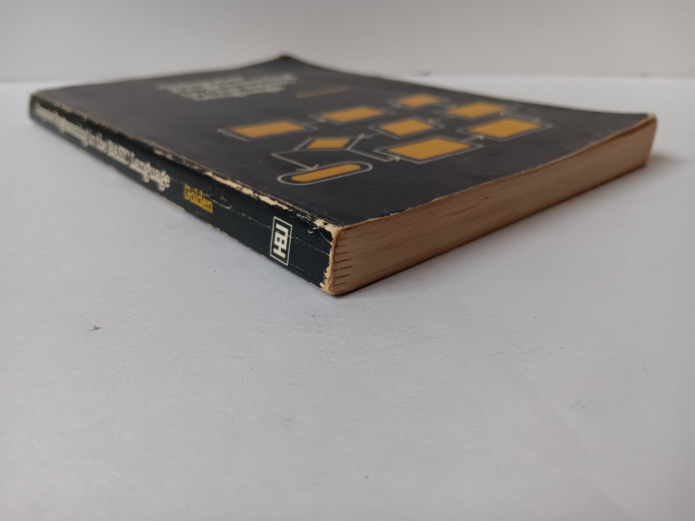 Computer Programming In The BASIC Language Softcoverbook Neal Golden Ex Library