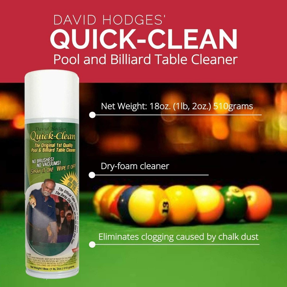 Quick-Clean Pool Table Felt Cleaner