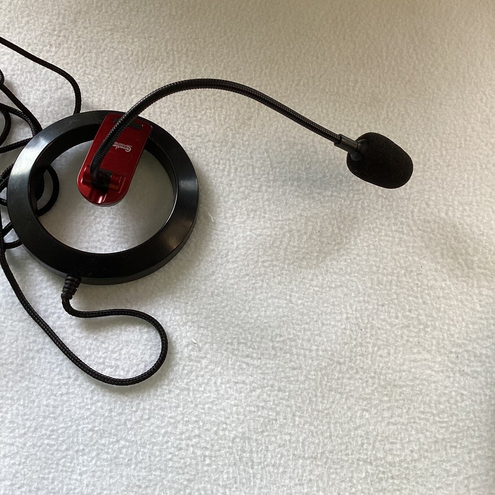 Connectland desktop boom computer microphone used/good