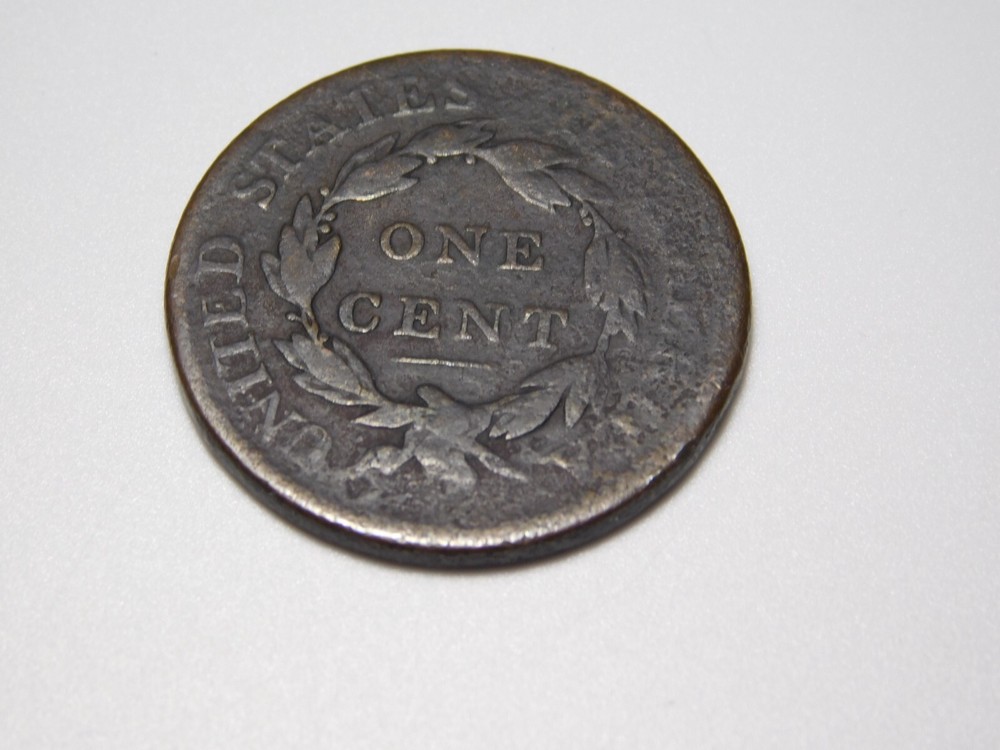 OLD US COPPER COINS 1816 CORONET HEAD LARGE CENT
