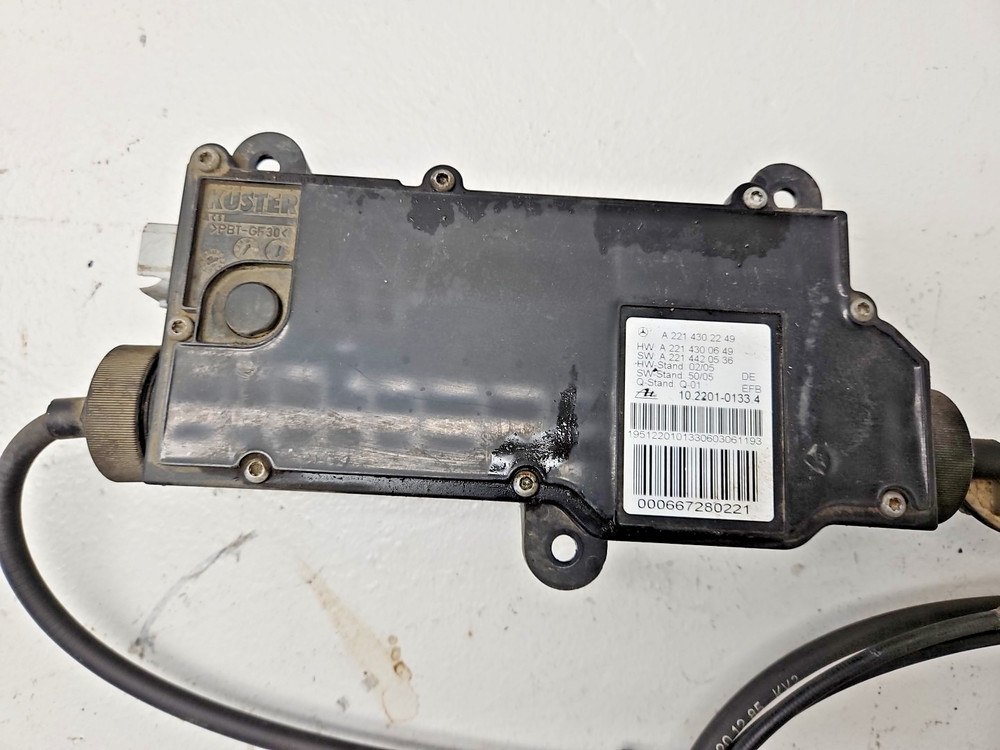 2007-2013 Mercedes S-Class Electronic Parking Brake Handle Actuator Module OEM