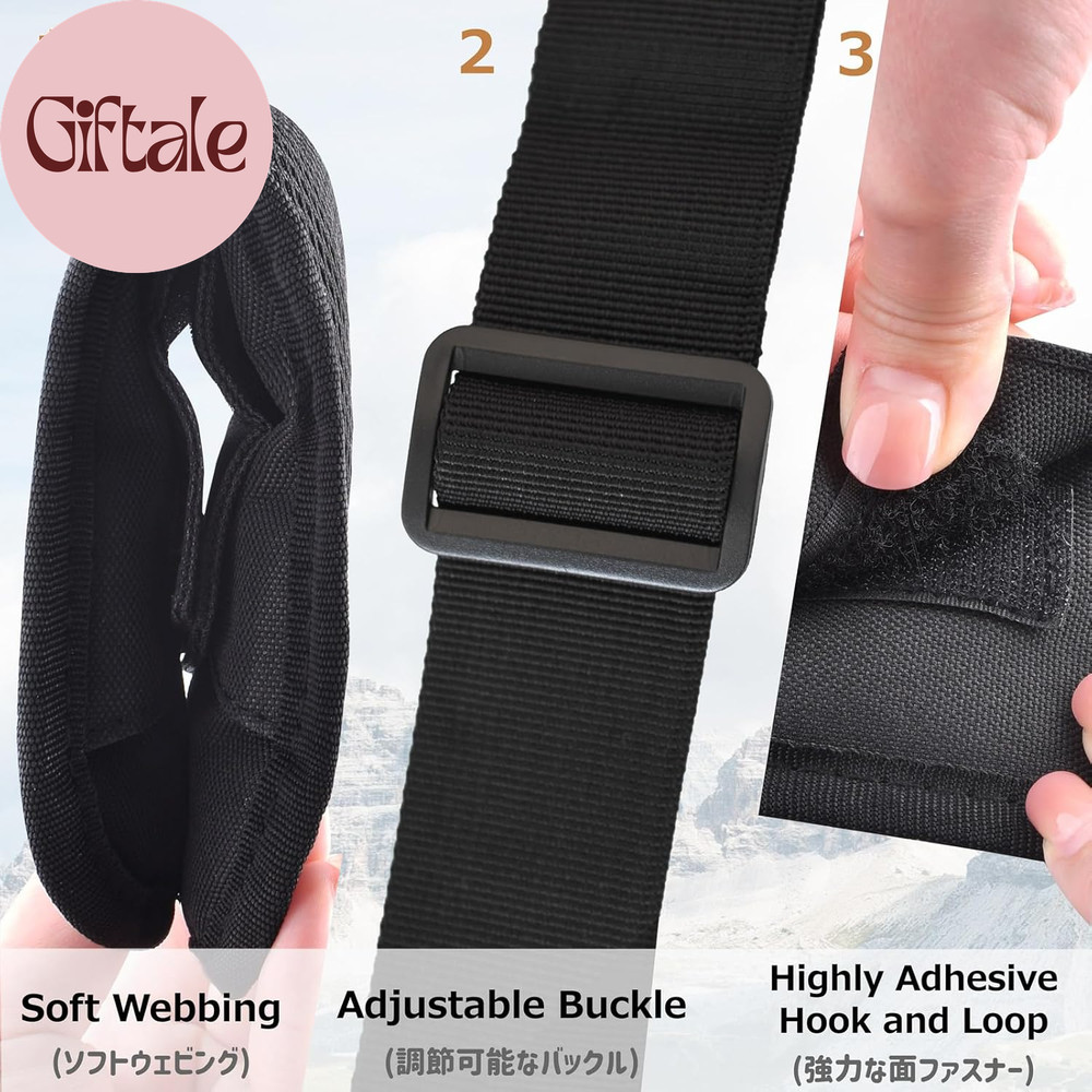 Wide Replacement Shoulder Strap Adjustable Crossbody Canvas Webbing for Messenge