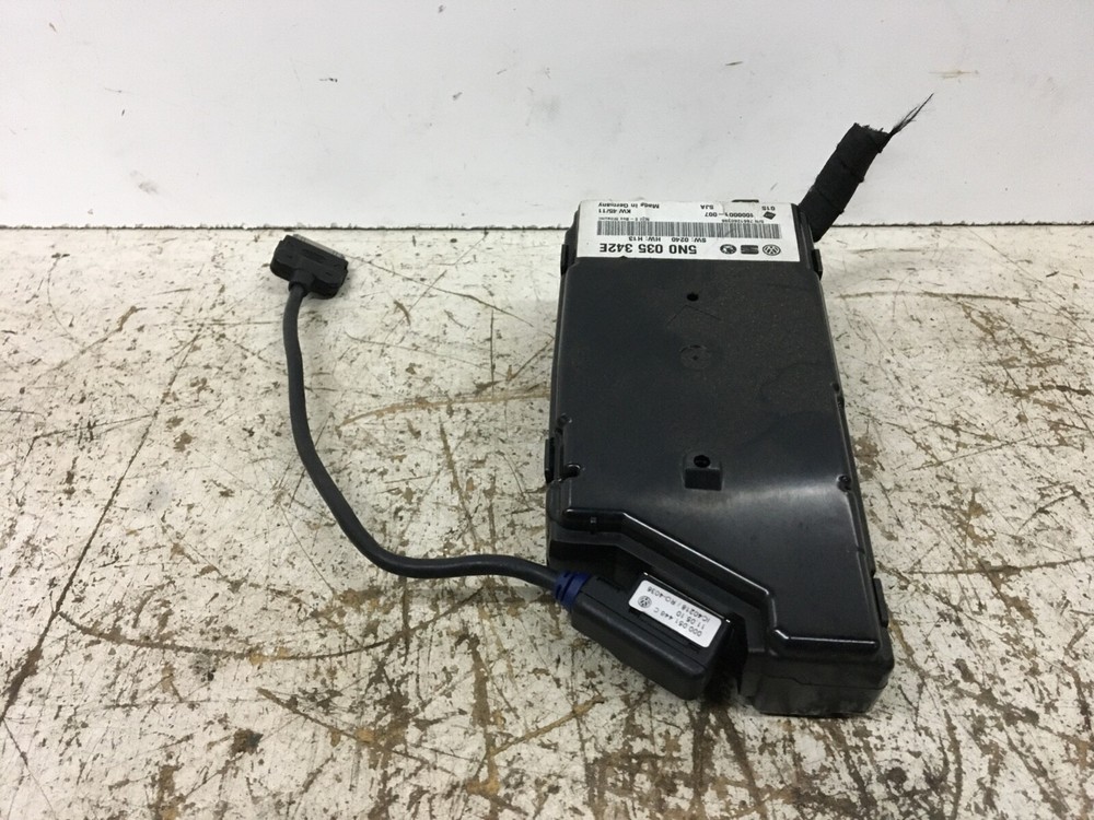 VW GOLF PASSAT JETTA MULTIMEDIA INTERFACE CONTROL MODULE UNIT 5N0035342E