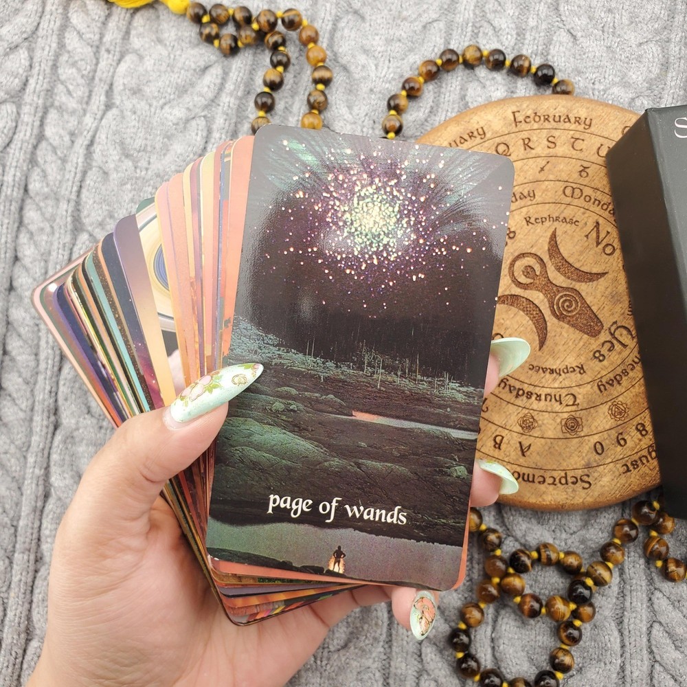 Serpentfire Tarot by Devany Wolfe 78 Card Tarot Deck USED