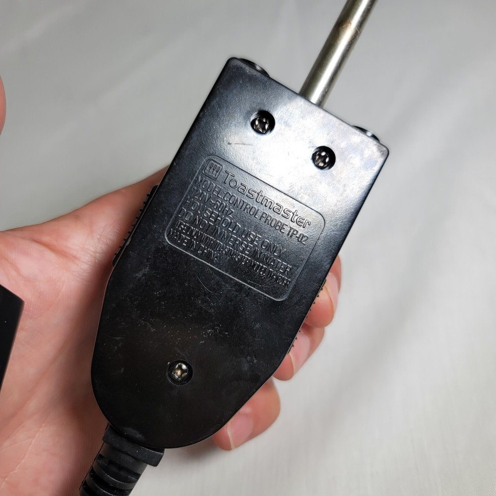 Toastmaster TP-02 Skillet Temperature Control Probe Power Cord Genuine
