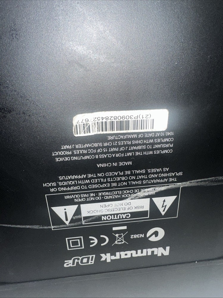 Numark iDJ2 DJ Mixing Console Compatible with iPod Mobile DJ System - TESTED