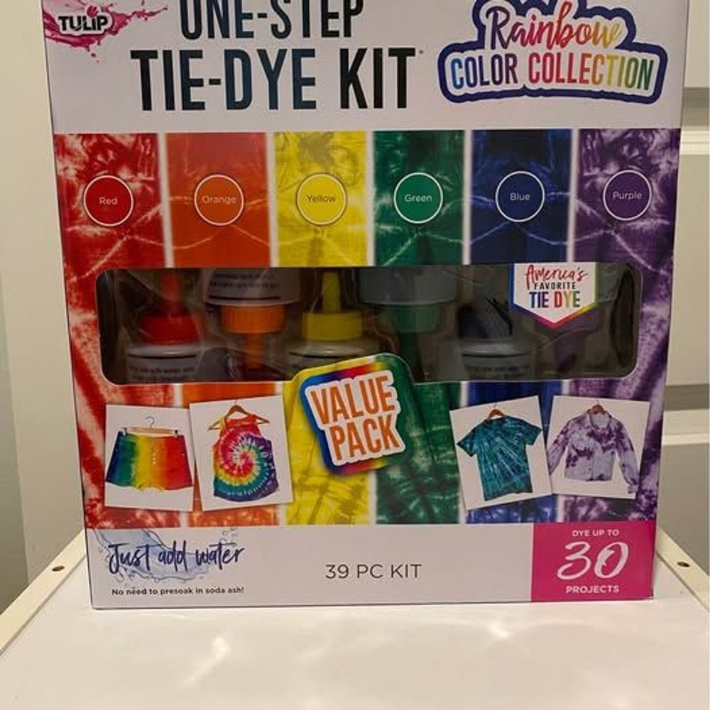 One Step Tye Dye Kit Rainbow Collection!
