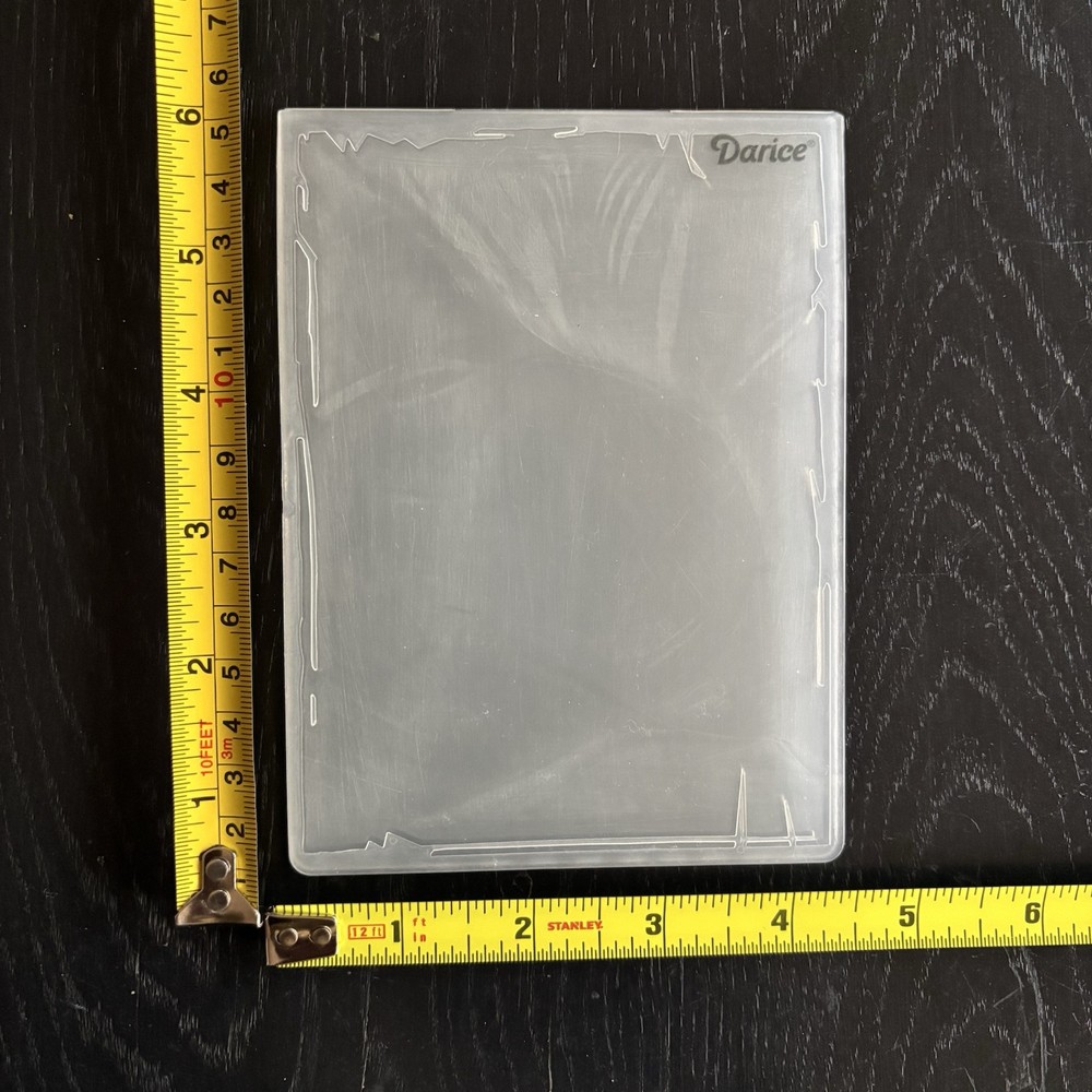 Darice Embossing Folder Torn Ripped Outline