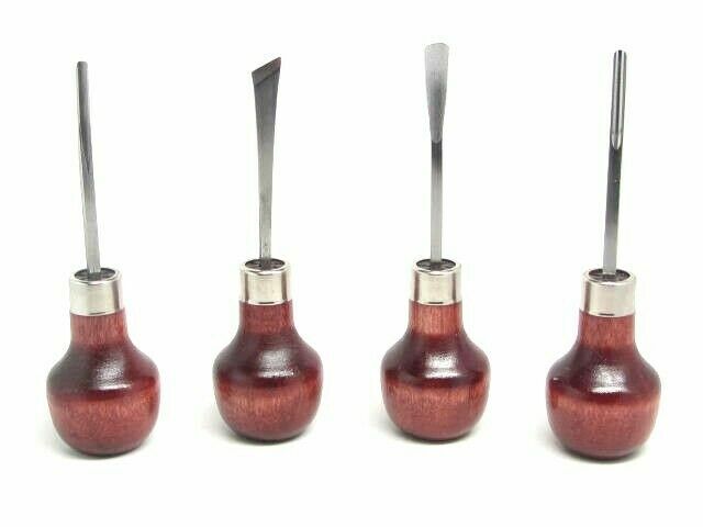 Enlow Carving Faces Workbook & 4pc Woodcarving Tool Set Customized for Ramelson