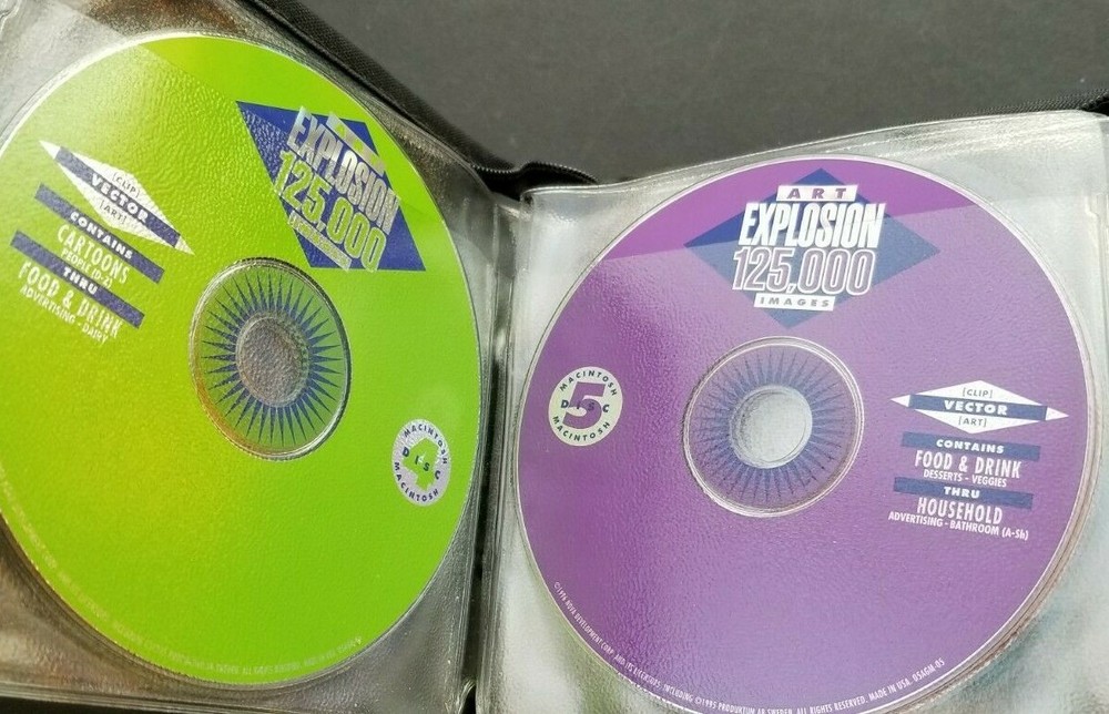 Art Explosion Images for Mac Nova Development