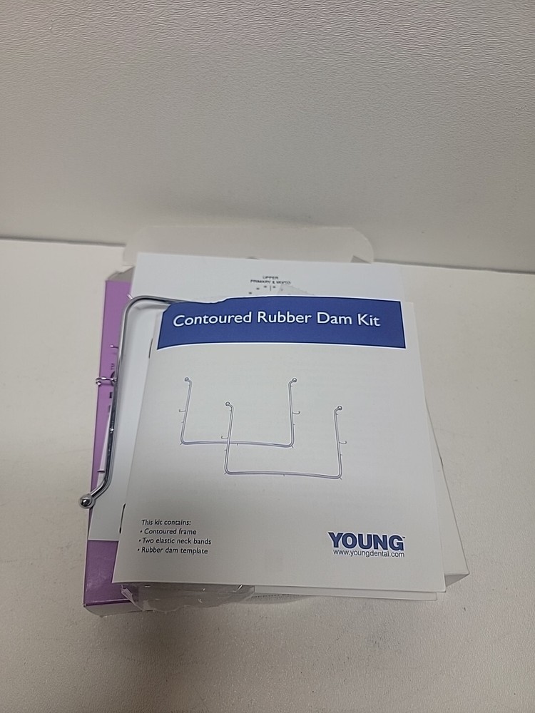 *3 PACK* Contoured Rubber Dam Frame KIT Young Dental REF 177701