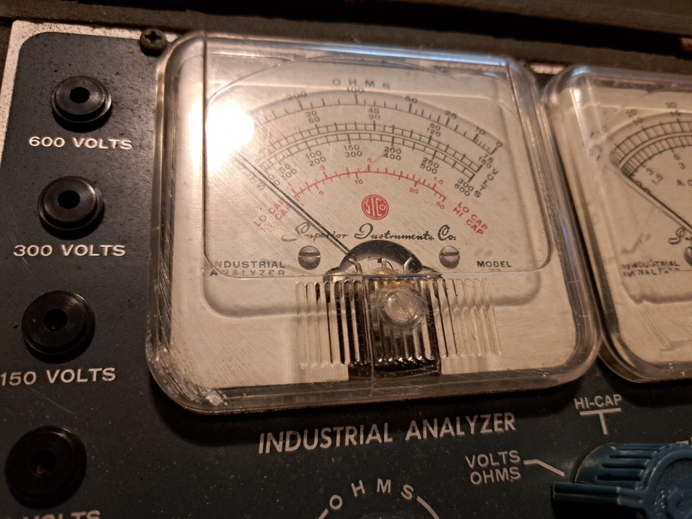Westinghouse Model 73 Industrial Analyzer Test Set Volt Amp Hi Cap Meter
