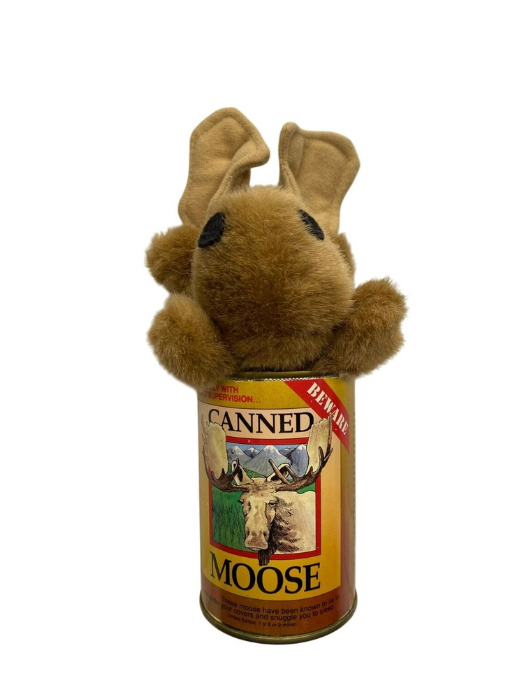 Novelty canned moose #5496