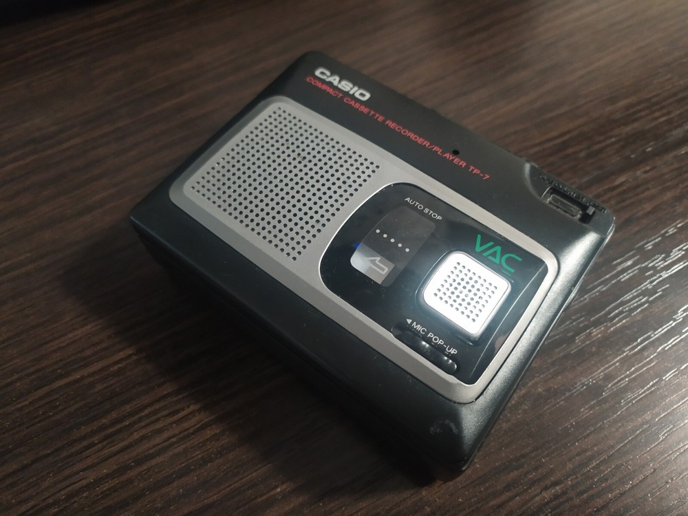 vintage player Casio cassette player rare